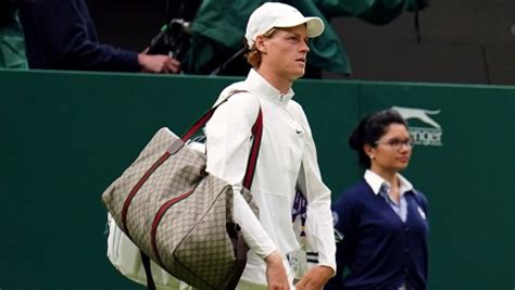 Jannik Sinner Is the First Player to Wear a Luxury Bag .